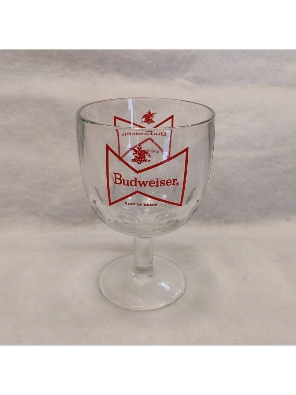 Vintage Budweiser Beer Goblet